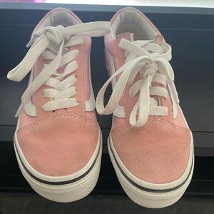Vans Kids Sneakers in Pink and White